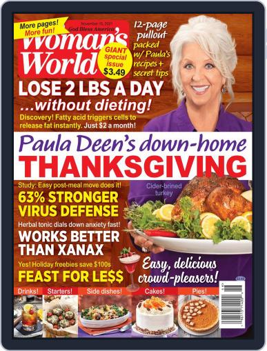 Woman's World November 15th, 2021 Digital Back Issue Cover
