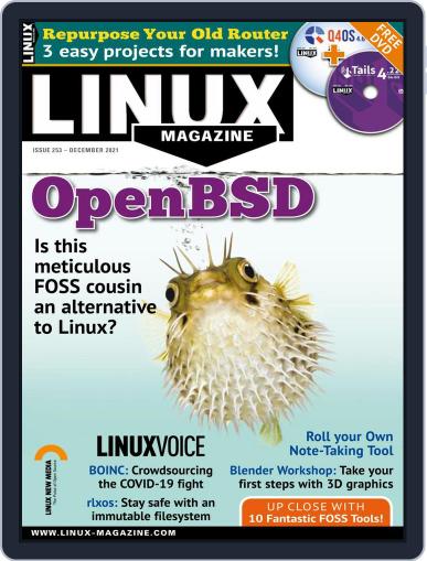 Linux December 1st, 2021 Digital Back Issue Cover