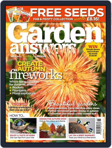 Garden Answers November 1st, 2021 Digital Back Issue Cover