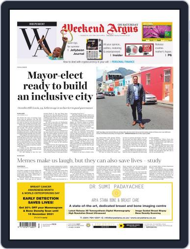 Weekend Argus Saturday November 6th, 2021 Digital Back Issue Cover