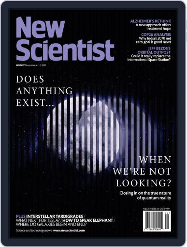 New Scientist November 6th, 2021 Digital Back Issue Cover