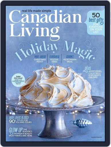 Canadian Living December 1st, 2021 Digital Back Issue Cover