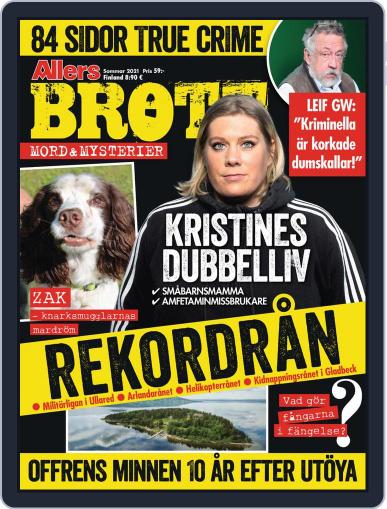 Brott, mord och mysterier July 5th, 2021 Digital Back Issue Cover