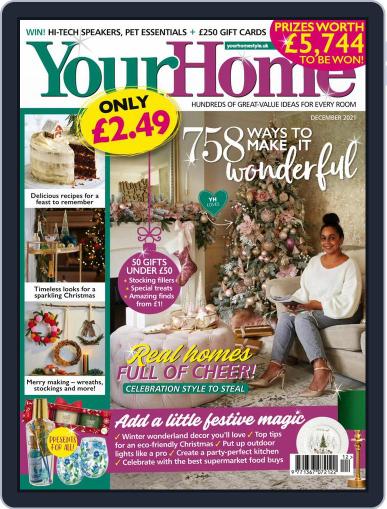 Your Home December 1st, 2021 Digital Back Issue Cover