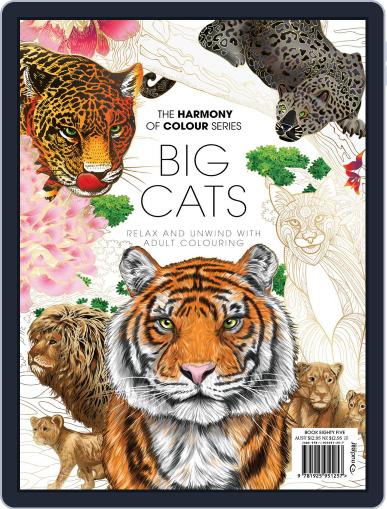 Colouring Book: Big Cats November 8th, 2021 Digital Back Issue Cover