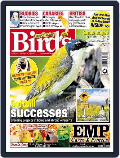 Cage & Aviary Birds November 10th, 2021 Digital Back Issue Cover