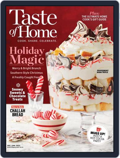 Taste of Home December 1st, 2021 Digital Back Issue Cover