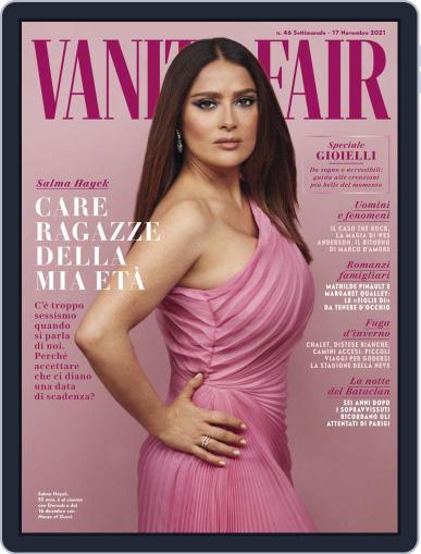 Vanity Fair Italia November 17th, 2021 Digital Back Issue Cover
