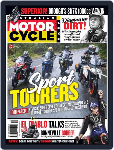 Australian Motorcycle News (Digital) November 11th, 2021 Issue Cover