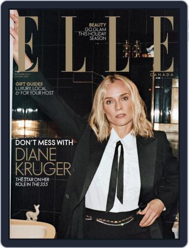 Elle Canada December 1st, 2021 Digital Back Issue Cover