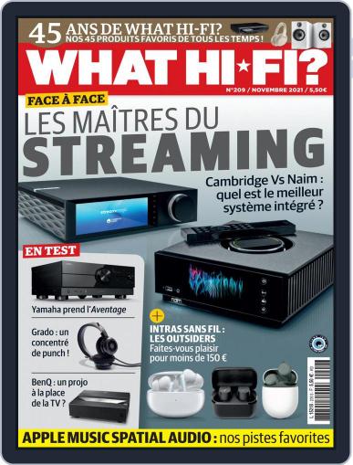 What Hifi France November 1st, 2021 Digital Back Issue Cover