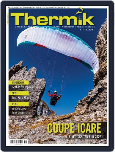 Thermik Magazin November 1st, 2021 Digital Back Issue Cover