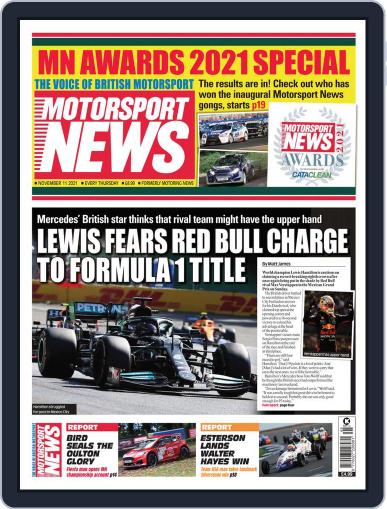 Motorsport News November 11th, 2021 Digital Back Issue Cover