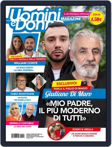 Uomini e Donne November 12th, 2021 Digital Back Issue Cover