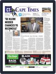 Cape Times (Digital) Subscription                    November 12th, 2021 Issue