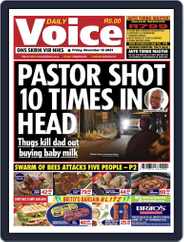 Daily Voice (Digital) Subscription                    November 12th, 2021 Issue