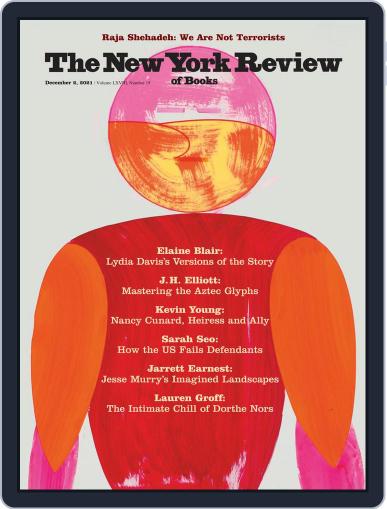 The New York Review of Books December 2nd, 2021 Digital Back Issue Cover