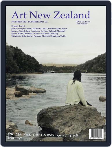 Art New Zealand December 1st, 2021 Digital Back Issue Cover