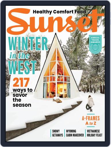 Sunset November 7th, 2021 Digital Back Issue Cover
