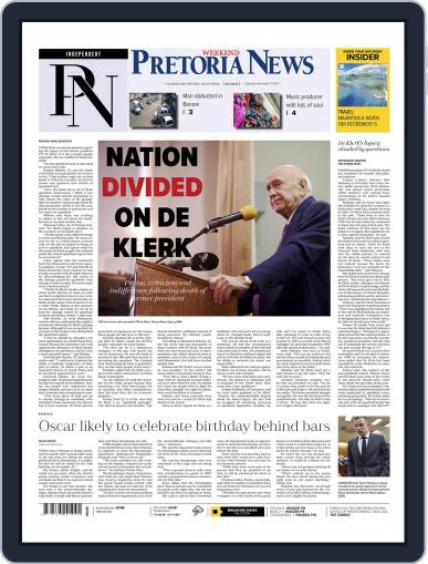 Pretoria News Weekend November 13th, 2021 Digital Back Issue Cover