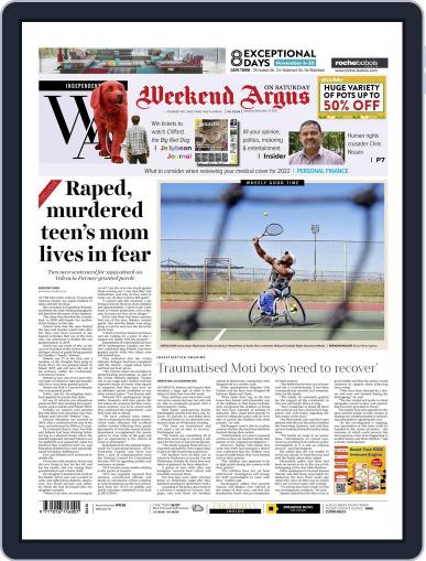 Weekend Argus Saturday November 13th, 2021 Digital Back Issue Cover