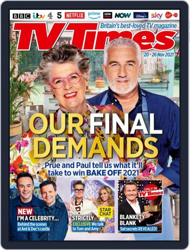 TV Times November 20th, 2021 Digital Back Issue Cover