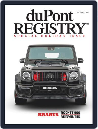 duPont REGISTRY December 1st, 2021 Digital Back Issue Cover