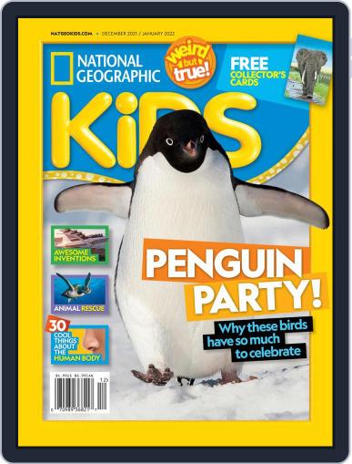 National Geographic Kids December 1st, 2021 Digital Back Issue Cover