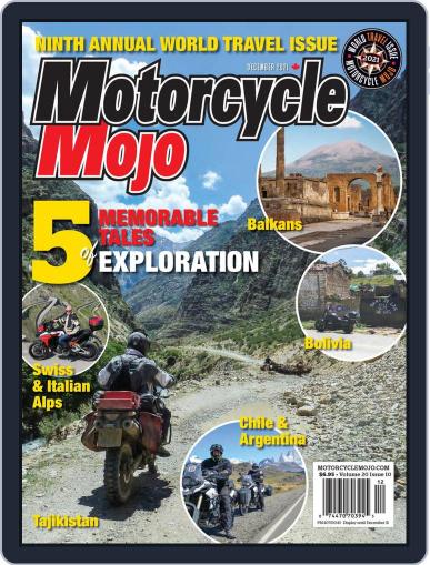 Motorcycle Mojo December 1st, 2021 Digital Back Issue Cover