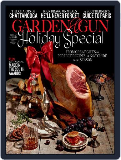 Garden & Gun November 15th, 2021 Digital Back Issue Cover