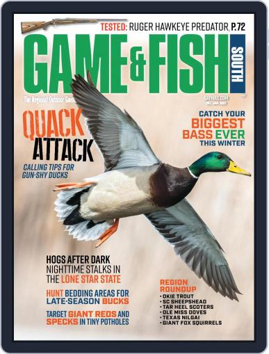Game & Fish South December 1st, 2021 Digital Back Issue Cover