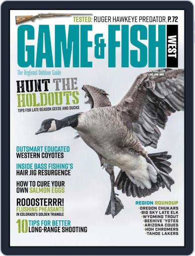 Game & Fish West December 1st, 2021 Digital Back Issue Cover