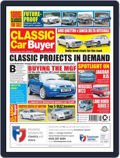 Classic Car Buyer November 17th, 2021 Digital Back Issue Cover