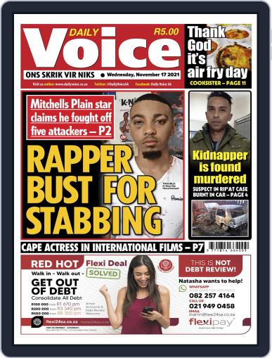 Daily Voice November 17th, 2021 Digital Back Issue Cover