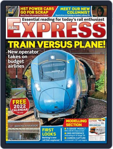 Rail Express December 1st, 2021 Digital Back Issue Cover