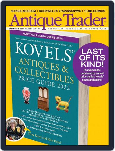 Antique Trader December 1st, 2021 Digital Back Issue Cover