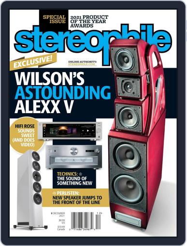Stereophile December 1st, 2021 Digital Back Issue Cover