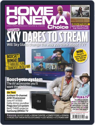Home Cinema Choice December 1st, 2021 Digital Back Issue Cover