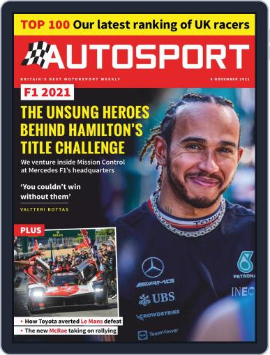 Autosport November 4th, 2021 Digital Back Issue Cover