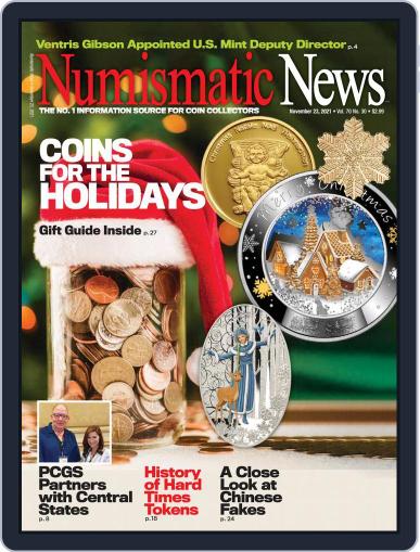 Numismatic News November 23rd, 2021 Digital Back Issue Cover