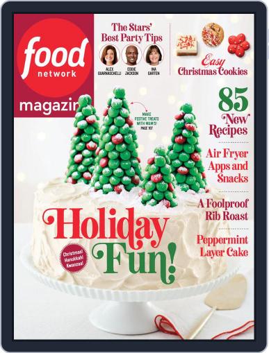 Food Network December 1st, 2021 Digital Back Issue Cover
