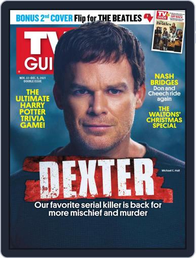 Tv Guide November 22nd, 2021 Digital Back Issue Cover