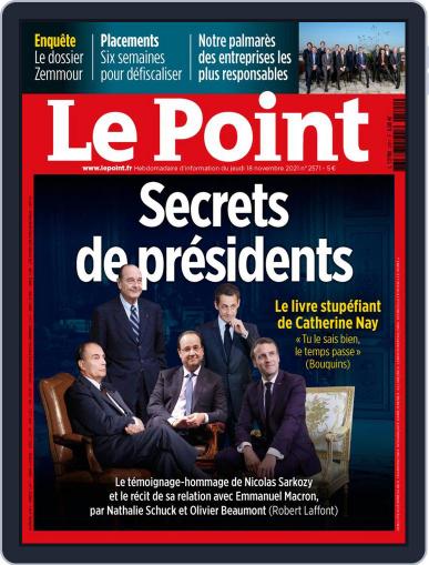 Le Point November 18th, 2021 Digital Back Issue Cover