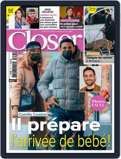 Closer France November 12th, 2021 Digital Back Issue Cover