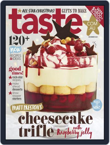 Taste.com.au December 1st, 2021 Digital Back Issue Cover