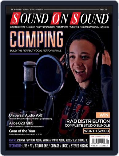 Sound On Sound USA December 1st, 2021 Digital Back Issue Cover