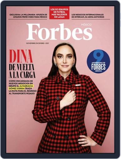 Forbes México November 1st, 2021 Digital Back Issue Cover