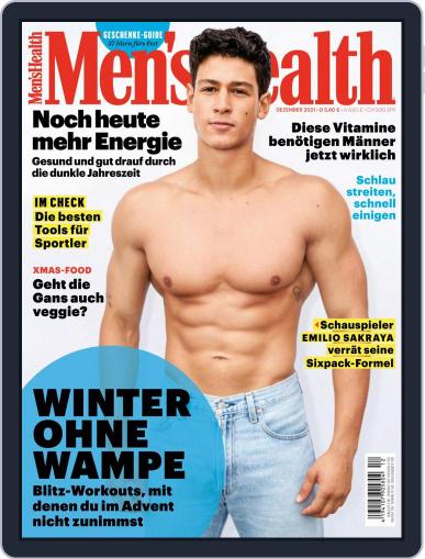 Men’s Health Deutschland December 1st, 2021 Digital Back Issue Cover