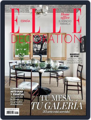 Elle Decoration Espana (Digital) December 1st, 2021 Issue Cover