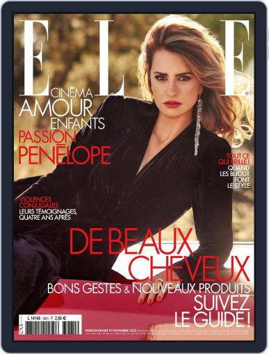 Elle France November 19th, 2021 Digital Back Issue Cover